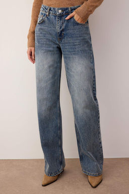 Mavi Normal Bel Genis Paca Wide Leg Jeans TWOAW26JE00076