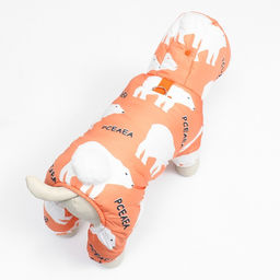 Комбинезон Стиляга, размер XS (ДС 21 см, ОШ 25 см, ОГ 35 см) белый/оранжевый - Simaland фото 5