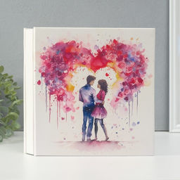 Фотоальбом на 100 фото кожзам 10?15 см Арка любви, в коробке, 4?22?23 см