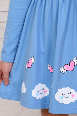 Платье В облаках дл. рукав детское