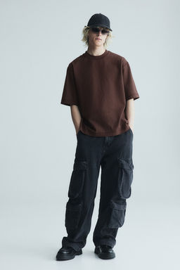 Camiseta lavada Boxy Fit