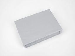 Простыня на резинке 4403/1-БЧ 200*140*20 гл.кр. сатин цв. серый 1441-05