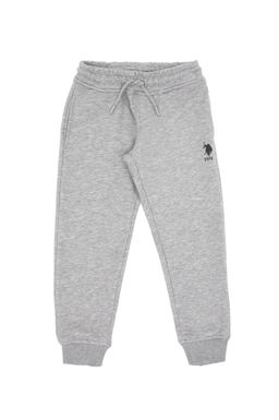 Серые меланжевые спортивные штаны для мальчика Неожиданная скидка в корзине - U.s. polo assn фото 2