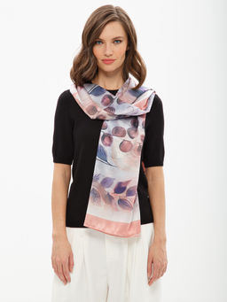 Палантин жен. виск+шелк 90х180 LG34-019-03