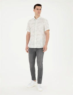 Ye_il Regular Fit K_sa Kollu G_mlek - Pierre cardin фото 4