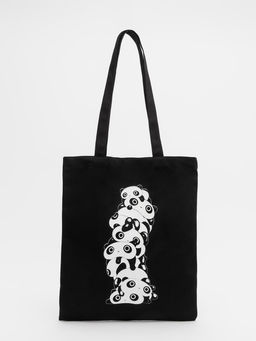 Чёрный шоппер S.Lavia  фото 2