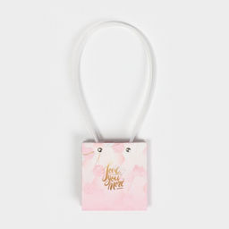 Цена за 2 шт. Пакет влагостойкий для цветов Love you more, 11,5 х 12 х 8 см - Дарите счастье фото 8