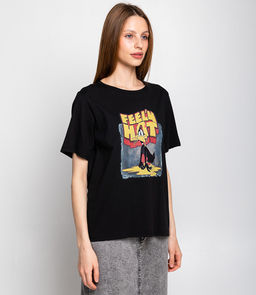 Футболка #КТ2045, чёрный - Dommod фото 2