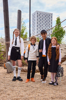 Брюки из футера двухнитки для мальчика Happyfox