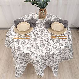 Скатерть 145х220, рогожка, 100 % хлопок, Артишоки ВБ 145х220 - Традиция фото 10