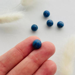 Бусины для украшений из Лазурита (5 шт) - Радуга самоцветов фото 2