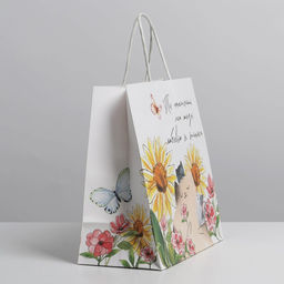 Цена за 2 шт. Пакет подарочный, упаковка, Тепло, 22?22?11 см