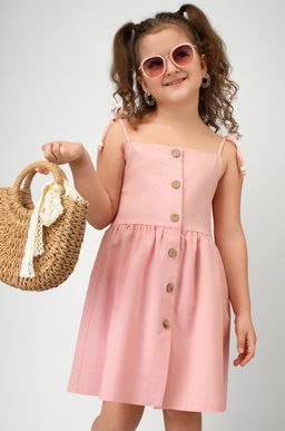 Льняной сарафан для девочки Happyfox