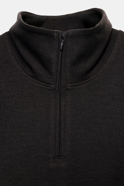 INTERLOCK POLO SWEATSHIRT - Zara фото 8
