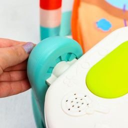 Развивающий коврик Игра малыша, с пианино, круглый, голубой - Simaland фото 11