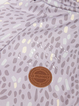 Комбинезон демисезонный мембранный Солнечные зайчики - серый 0+ - Bungly фото 4