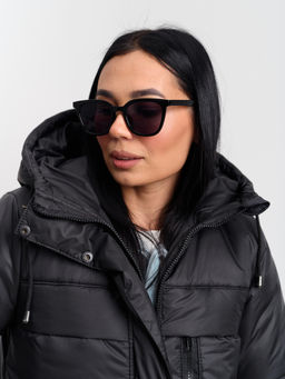 Женская зимняя парка "2025" черный