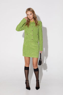 Жакет Pirs 5038 лаймовый  фото 3