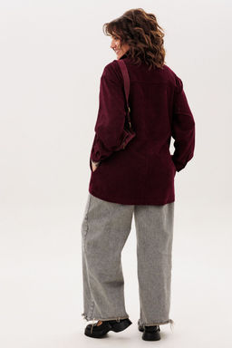 Рубашка ANELLI 1819 вишня фото 3