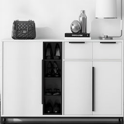 Цена за 2 шт. Ручка CAPPIO RT001BL, L=400 мм, м/о 320 мм, цвет черный