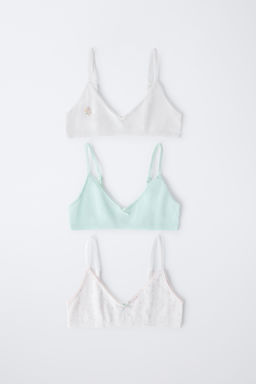 AGE 9-14/ THREE-PACK OF PATCHWORK TOPS - Zara фото 4