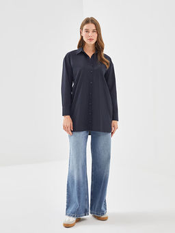Oversize Poplin Kad?n G?mlek Tunik