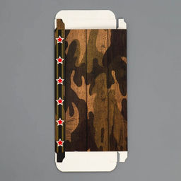 Цена за 5 шт. Коробка для шоколада, кондитерская упаковка, «23 Февраля», 17×8.5×1.5 см