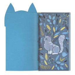 Записная книжка, 115x215 мм, арт.50210/ 15 САРИФ СЕРЫЙ КОТ - Феникс+ фото 3