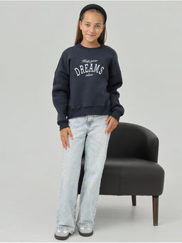 Свитшот Начес Дрем Графит Девочка - София фото 6