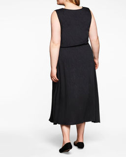 Платье с кардиганом, черное - Sheego фото 4