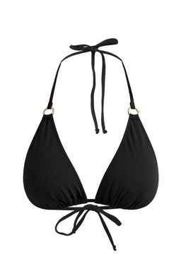 Siyah Ucgen Kapl? Aksesuarl? Bikini Ustu TBESS24BU00157