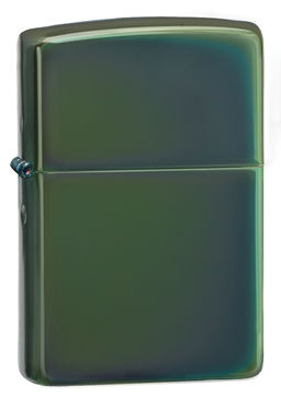 Зажигалка ZIPPO с глянцевым зеленым покрытием High Polish Green 28129