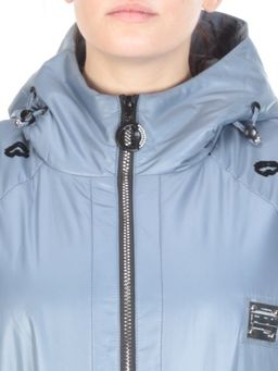 ZW-2166-C LT. BLUE Куртка демисезонная женская BLACK LEOPARD (100 гр.синтепона)