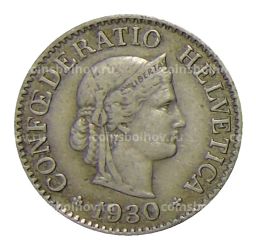 10 раппенов 1930 года Швейцария