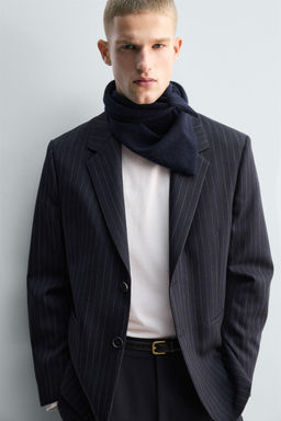 LIMITED EDITION 100% WOOL PINSTRIPE BLAZER - Zara фото 7