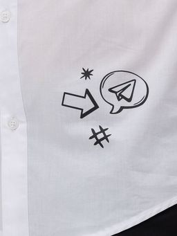 BWCJ7107 сорочка верхняя для мальчиков - Pelican фото 4