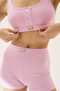 MY Трусы шорты жен. в рубчик модал DS303