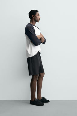 BERMUDA ESTRUCTURA CONFORT / Negro - Zara фото 4