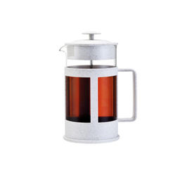 LR06-50-800 Френч-пресс 800мл экологически чистый материал, стальной фильтр 18/10, боросил стекло