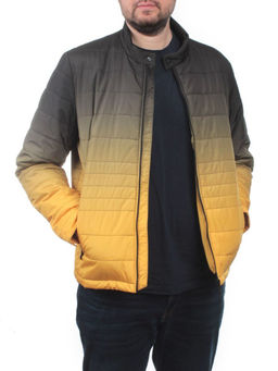 8341L GREEN/YELLOW Куртка мужская демисезонная (100 гр. синтепон) - Fashion фото 5