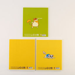 Тетради предметные, 48 л., А5, набор из 3 шт. «Персонажи»