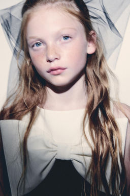 DRESS WITH BOW - Zara фото 5