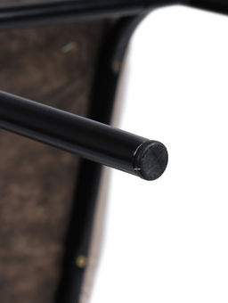 Стул разборный "Камелот" черный/бежевый