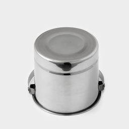 Ведро для льда из нержавеющей стали, 1.3 л, 14.5×12.5 см