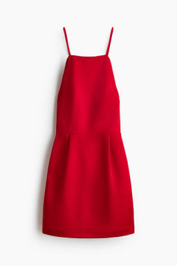 Vestido de tirantes con espalda descubierta