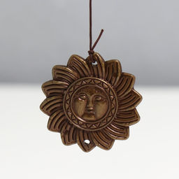 Музыка ветра «Солнце», 3 колокольчика, 35 см