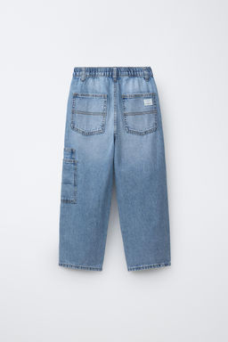 WORN-EFFECT CARPENTER JEANS - Zara фото 6