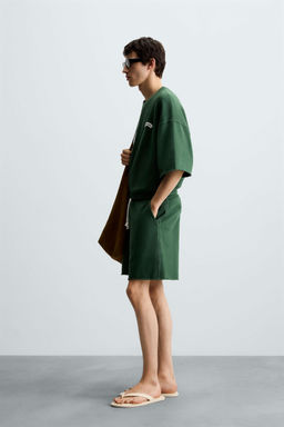 CONTRAST PATCH SWEATSHIRT - Zara фото 12