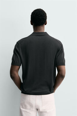 POLO PUNTO REGULAR FIT / Gris Antracita - Zara фото 3