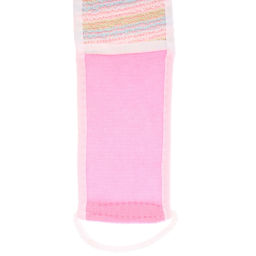 Цена за 2шт. Мочалка для тела "ULTRAMARIN TORONTO", комбинированная, цвет белый, 70*10см